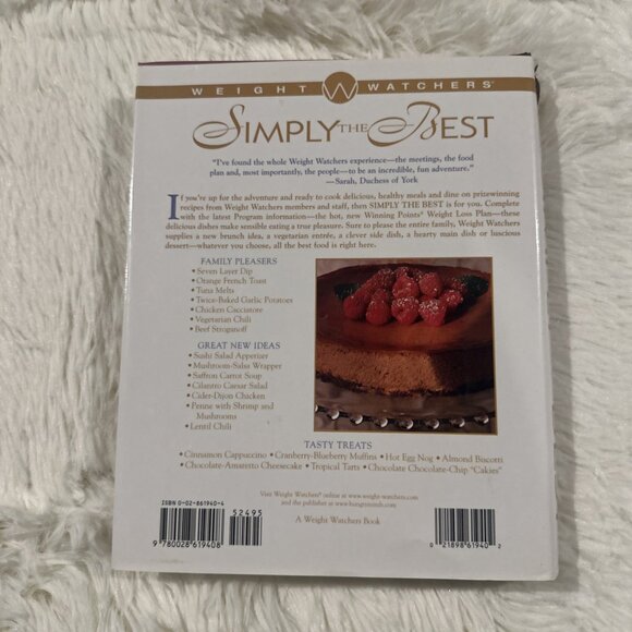 Weight Watchers Simply the Best cookbook 250 Prize Winning recipes - Picture 9 of 10